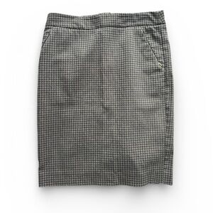 The Limited Houndstooth Pencil Skirt